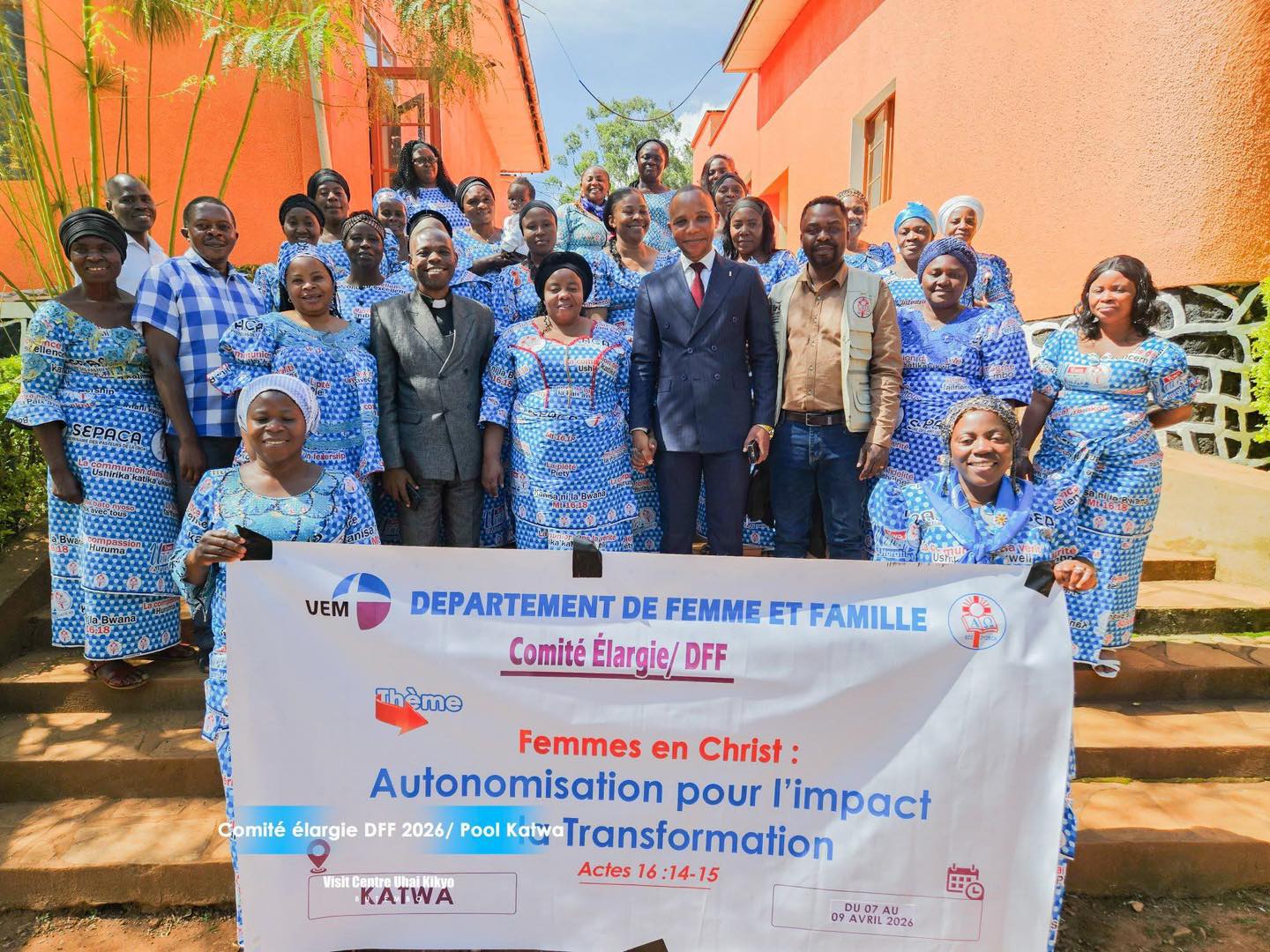 Prière communautaire à Kitsombiro